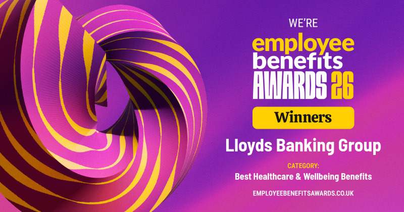 2026 Employee Benefits Awards winner for best healthcare and wellbeing benefits