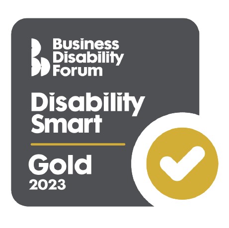 Business Disability Forum - Disability Smart Gold 2023