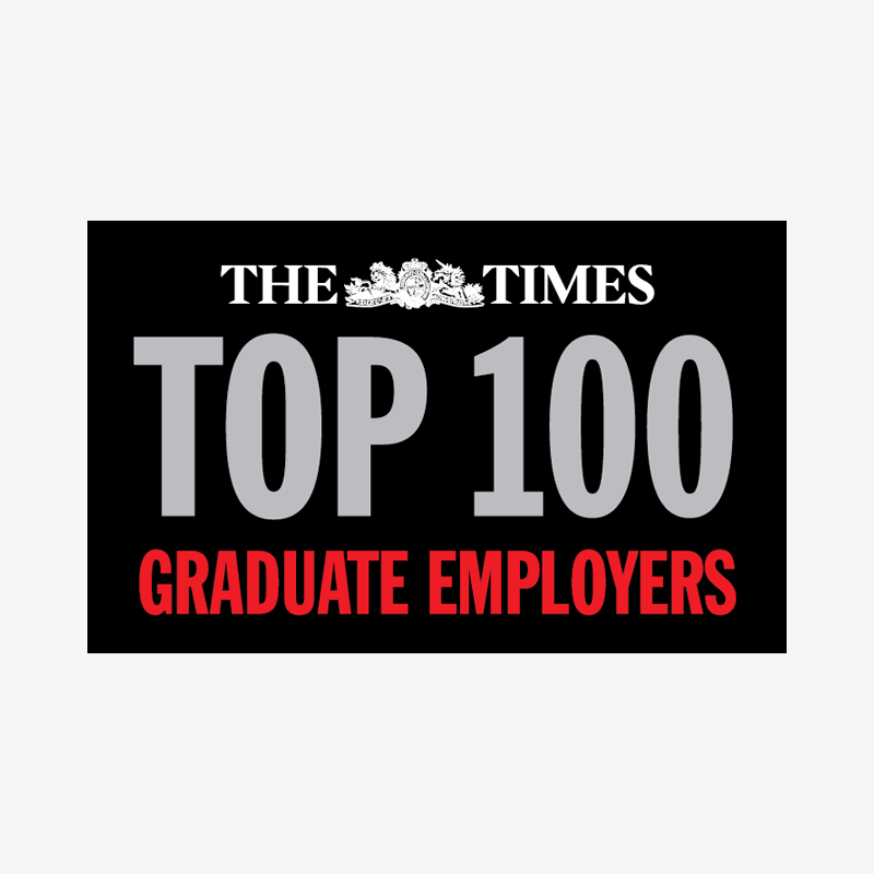 The Times Top 100 Graduate Employers 2023 (20th place)