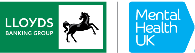 Lloyds Banking Group and Mental Health UK logos