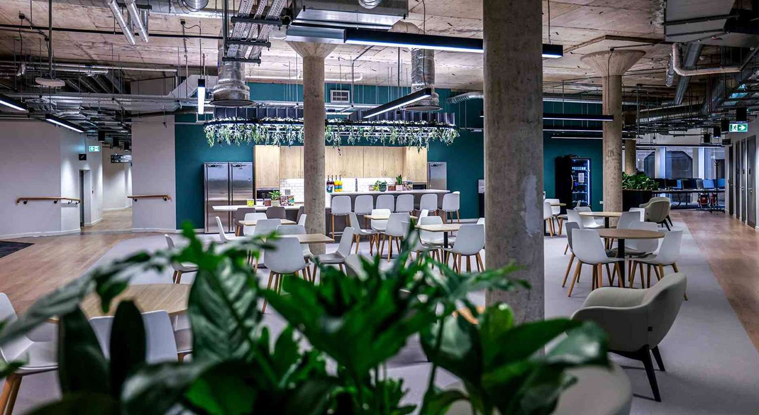 Image showing a cafe area