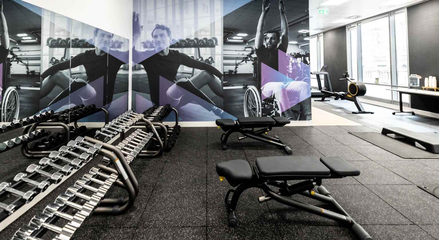Image showing our gym including weights and cardio sections