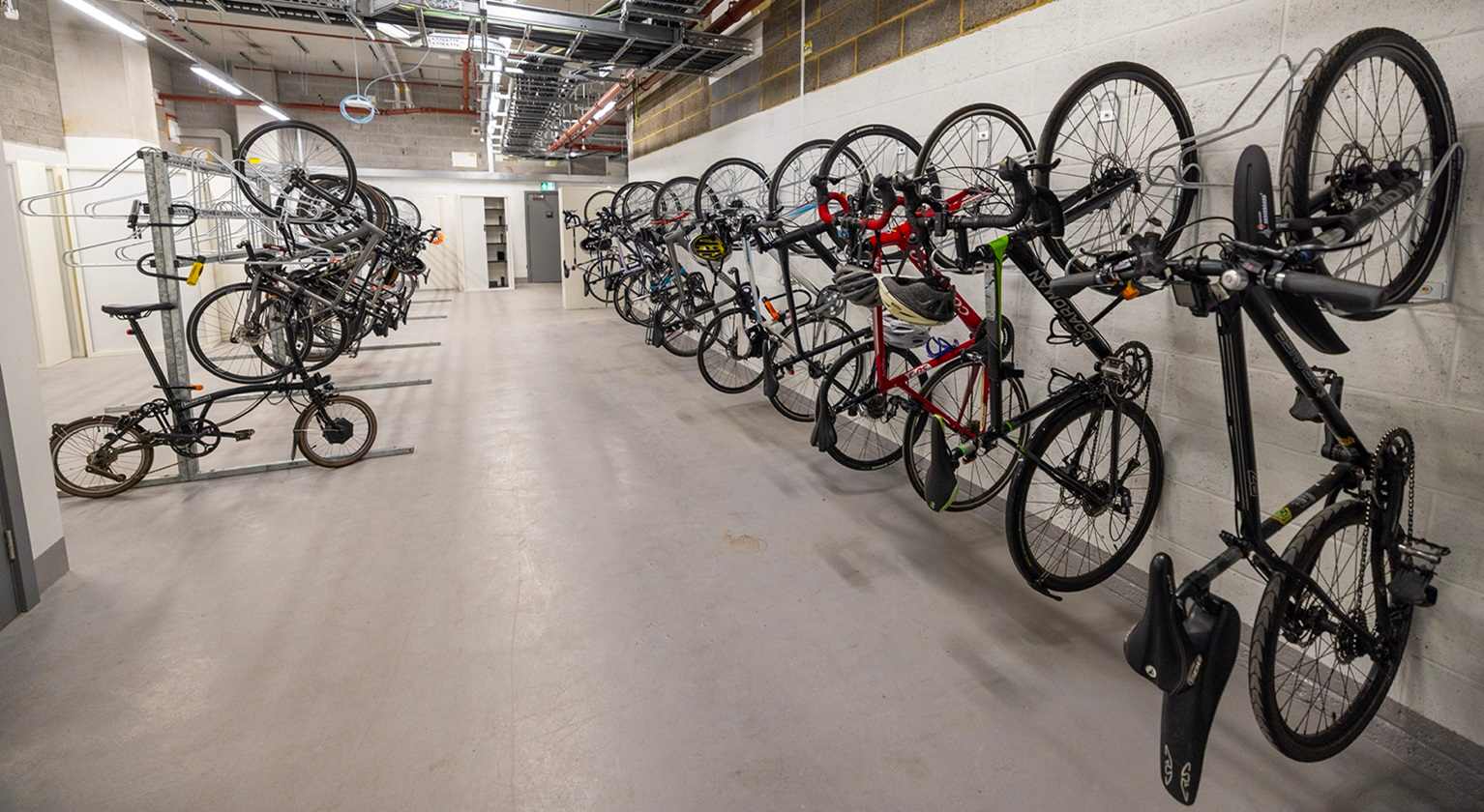 Image showing bike storage