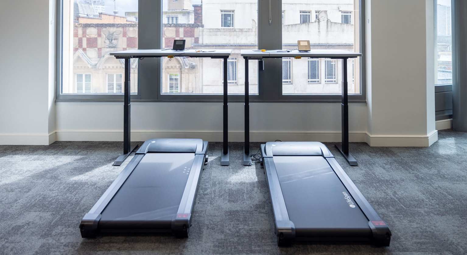 Image of a walking desks 