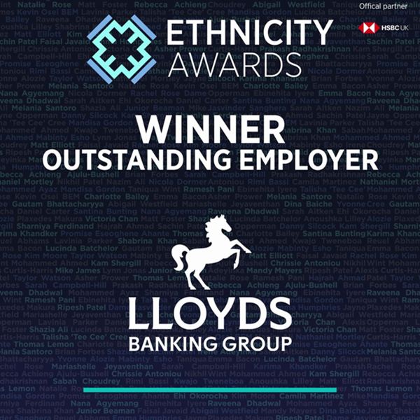Ethnicity awards - winner, outstanding employer