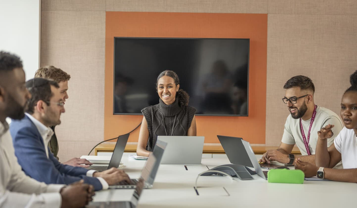 Colleagues in a meeting