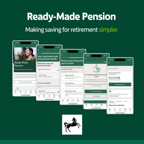 Launching a new digital product ReadyMade Pension Lloyds Banking Group plc
