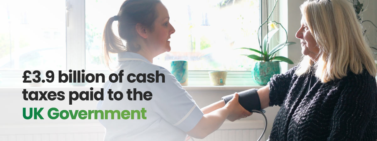 £3.9 billion of cash taxes paid to the UK Government. 