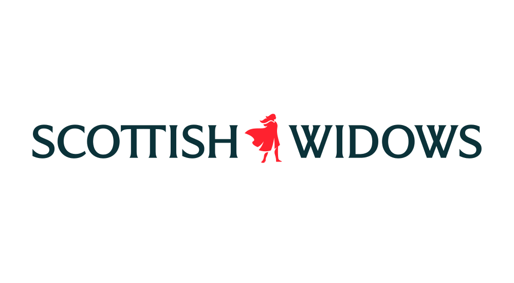 Black and red Scottish Widows logo