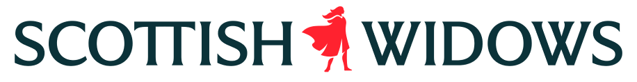 Black and red Scottish Widows logo