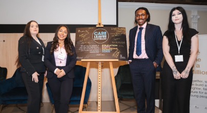 Photo taken at Care Leavers event