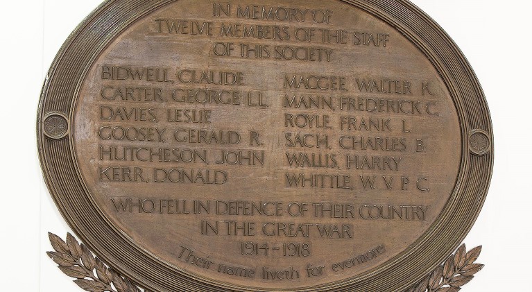 Clerical Medical war memorial