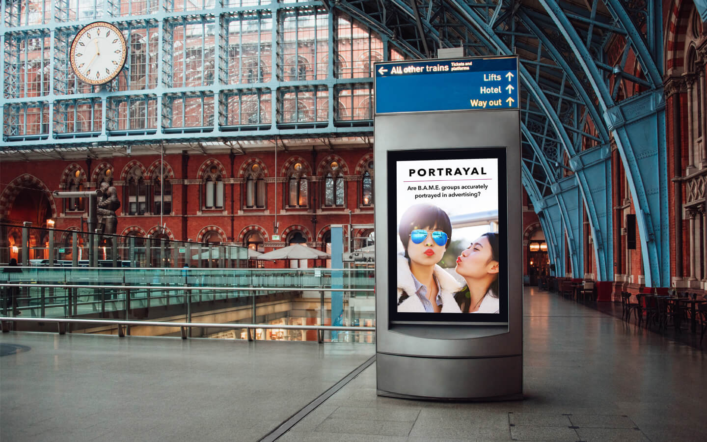 Advertising billboard