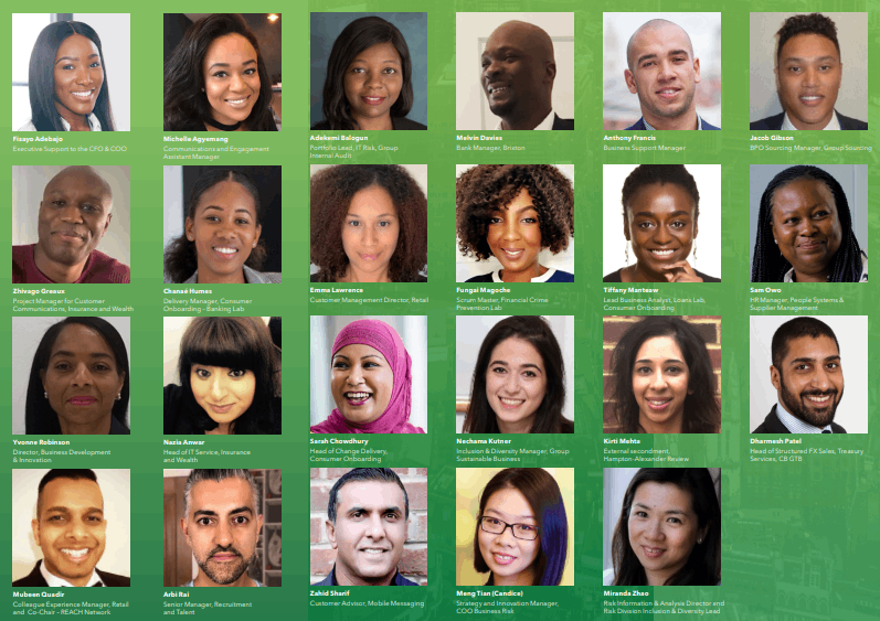 Photos of all the Race Advisory Panel members